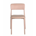 **Moderne, minimalistische stoel in neutrale kleur**