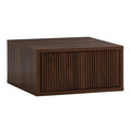 **Moderne Houten Opbergtijdschriftenkast met Geprofileerde Front**